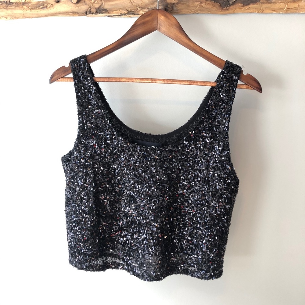 Forever 21 | Sequins Crop Top